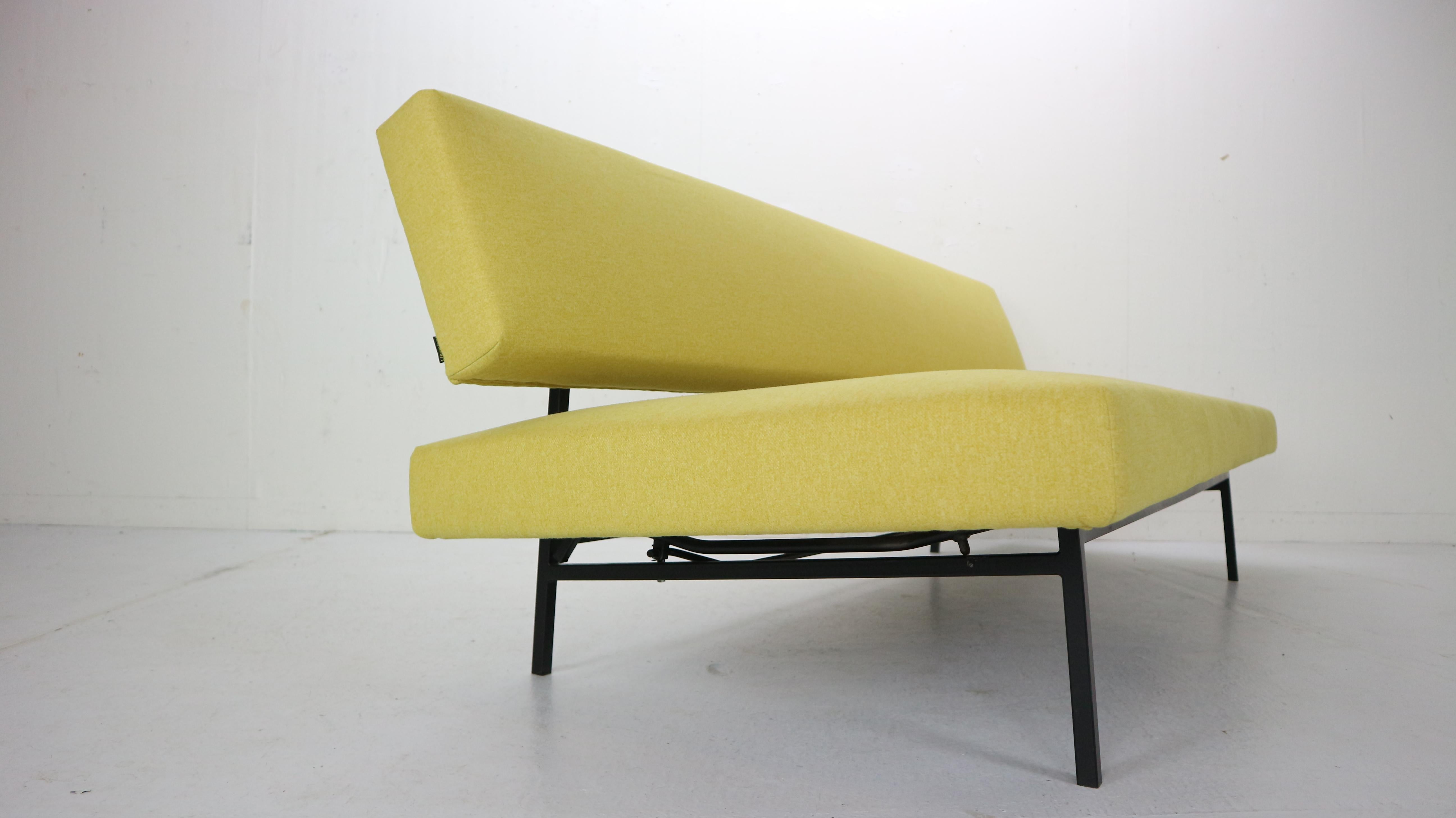 Metal Rob Parry Daybed Sleeper Sofa for Gederland, Dutch Modern Design, 1960s
