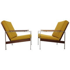 Rob Parry for Gelderland Teak Lounge Chairs & New Upholstery, 1950, Netherlands