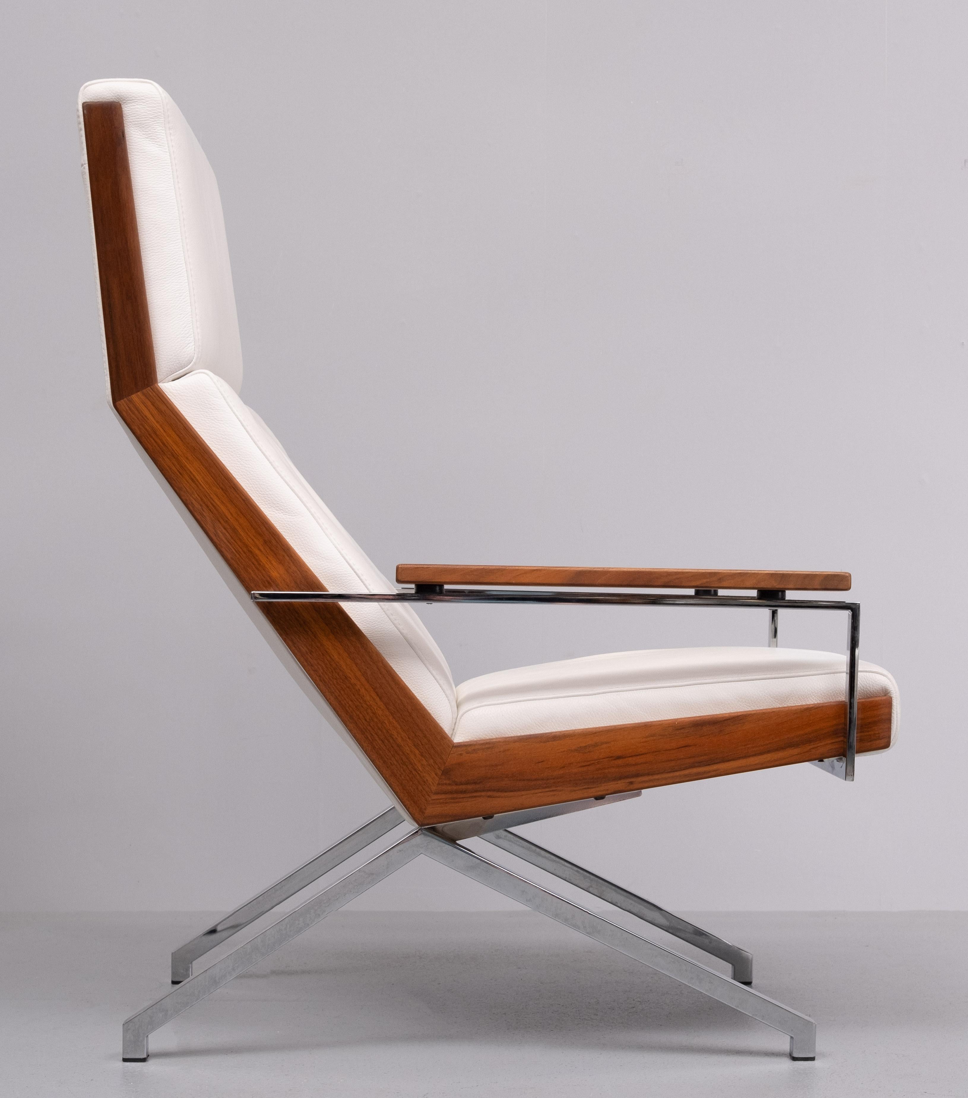 Dutch Rob Parry  ''Lotus''  Lounge Chair and Ottoman  For Sale