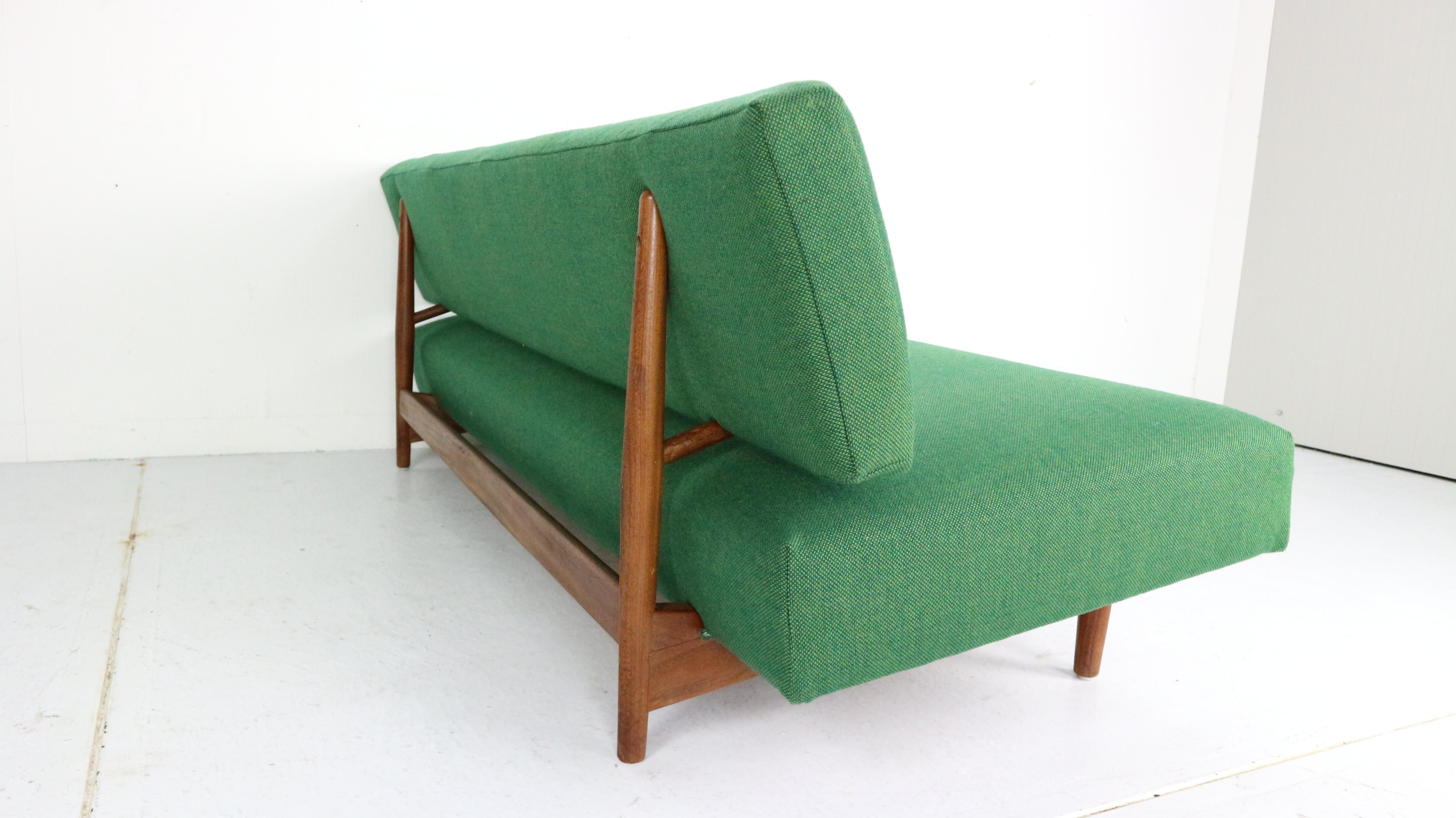 Fabric Rob Parry Sofa, Daybed for Gelderland, Dutch Modern Design, 1950s