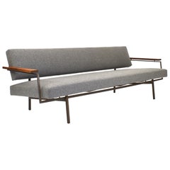 Rob Parry Sofa Daybed for Gelderland with New Upholstery, circa 1950