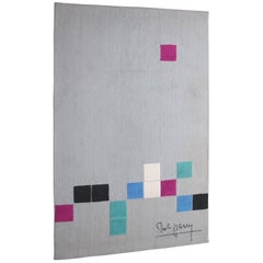 Rob Parry "Squares" Rug for Danish Carpets, Netherlands, circa 2000