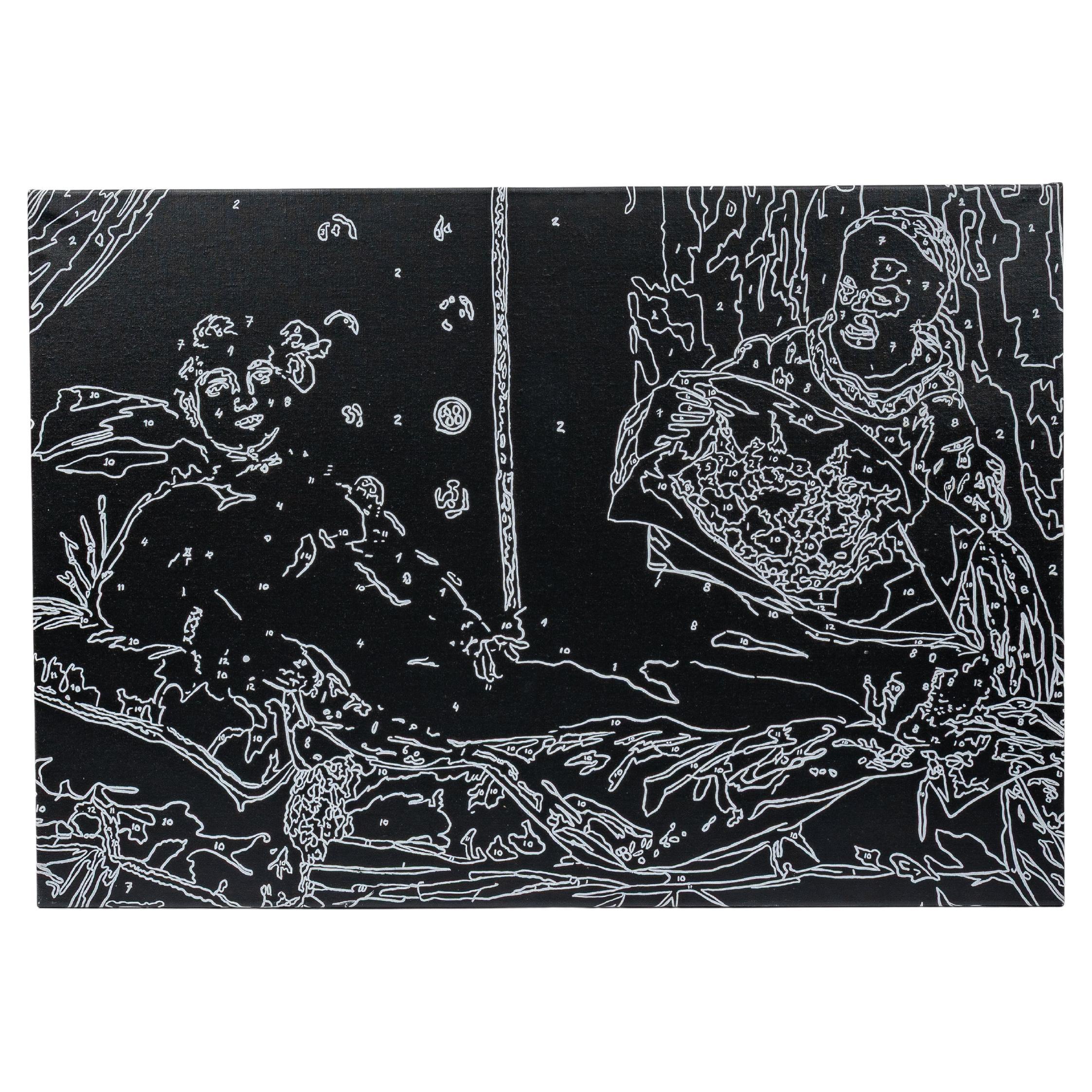 Rob Scholte: Siebdruck "Melancholia" Ed 9/10 von 1988 im Angebot