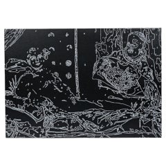 Rob Scholte: Siebdruck "Melancholia" Ed 9/10 von 1988