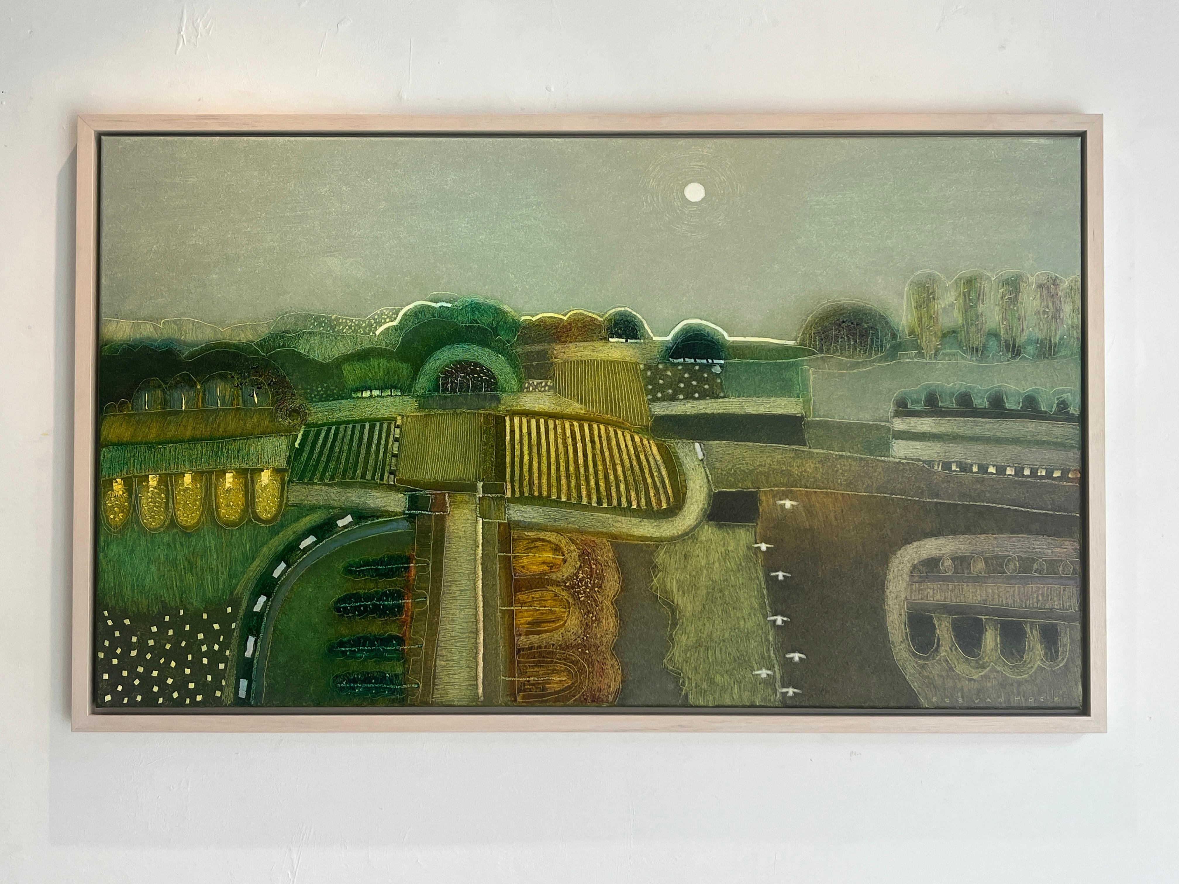Dove le giornate sono più lunghe - Mixed Media Art Contemporaneo di Rob Van Hoek