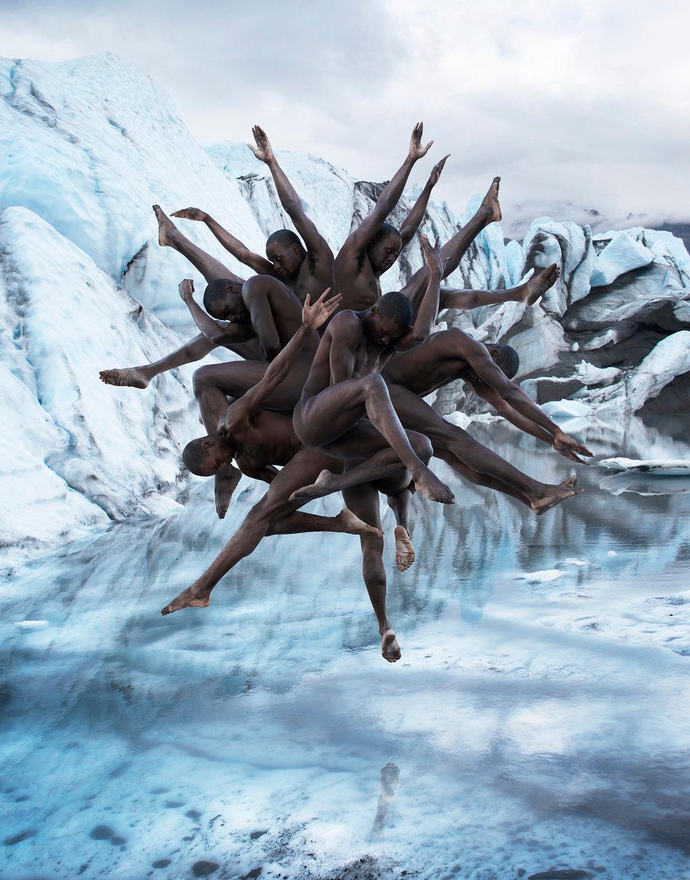 "Spontaneous Creation (part 1)" Photography 50"x40" in Ed. of 12 by Rob Woodcox