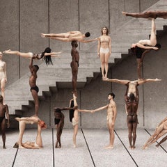 Fotografia "Human Tetris" 30" x 30" pollici Edizione di 24 di Rob Woodcox