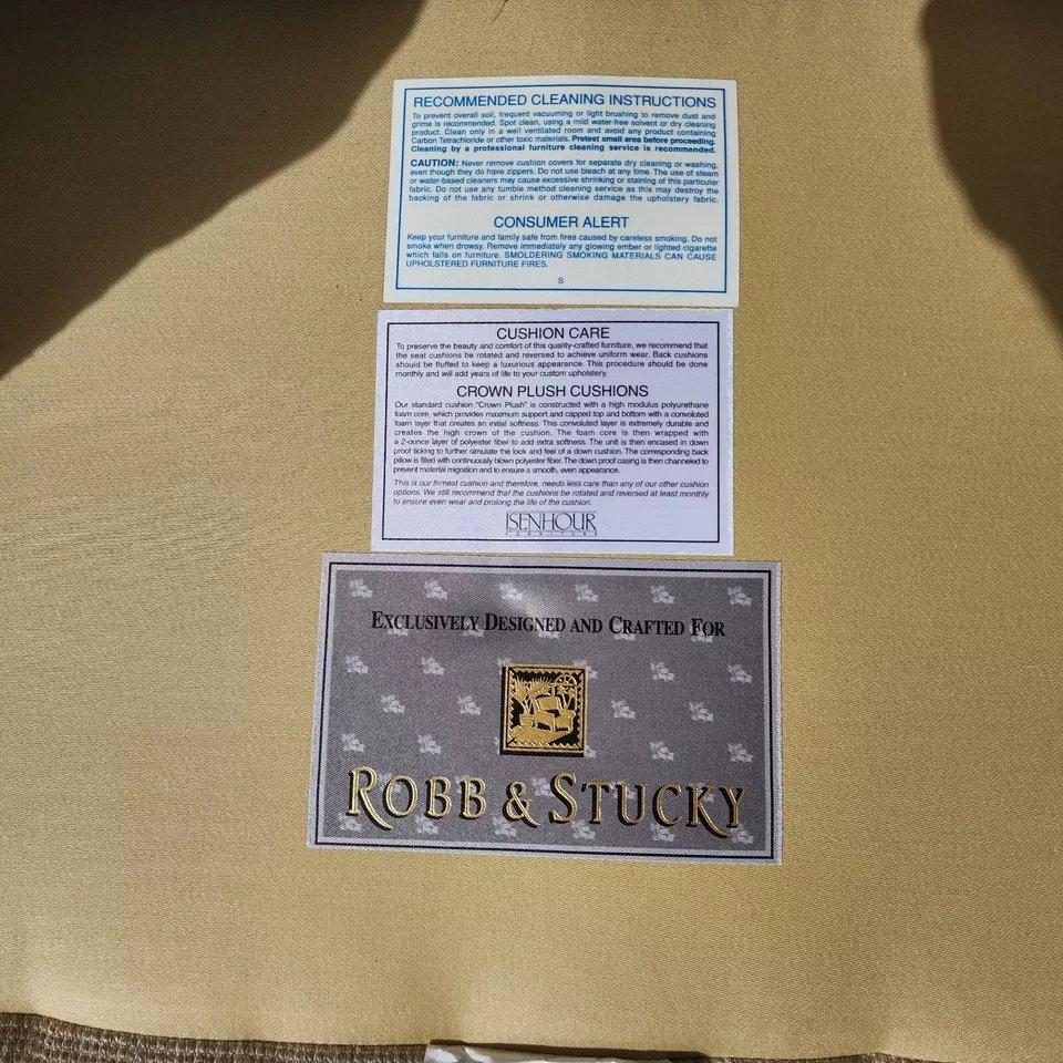 Coppia di poltrone da salotto Robb & Stucky in vendita 4