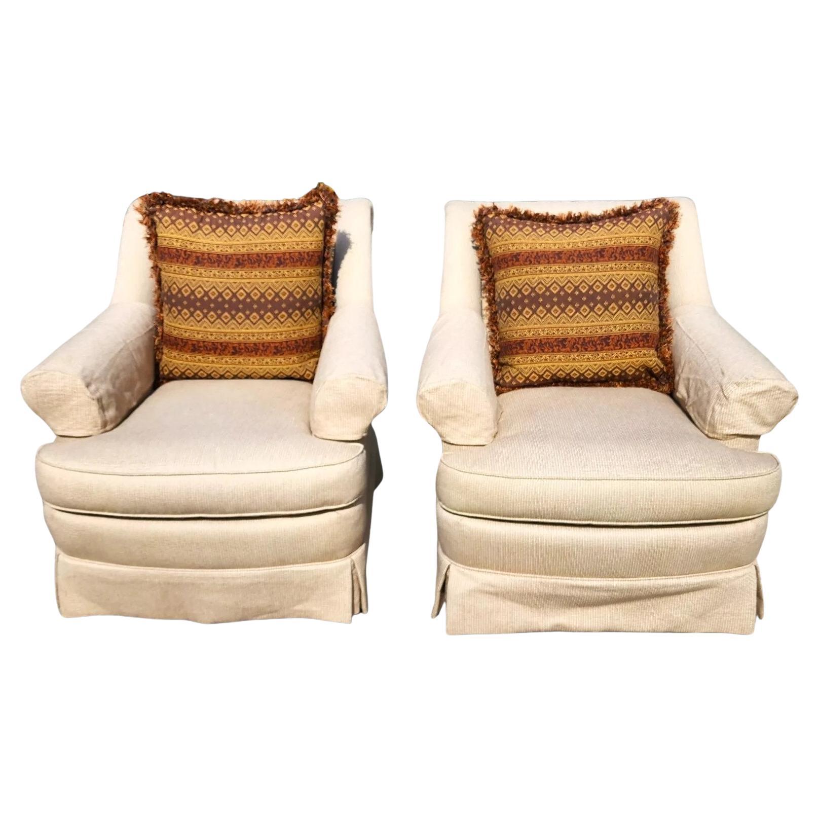 Coppia di poltrone da salotto Robb & Stucky