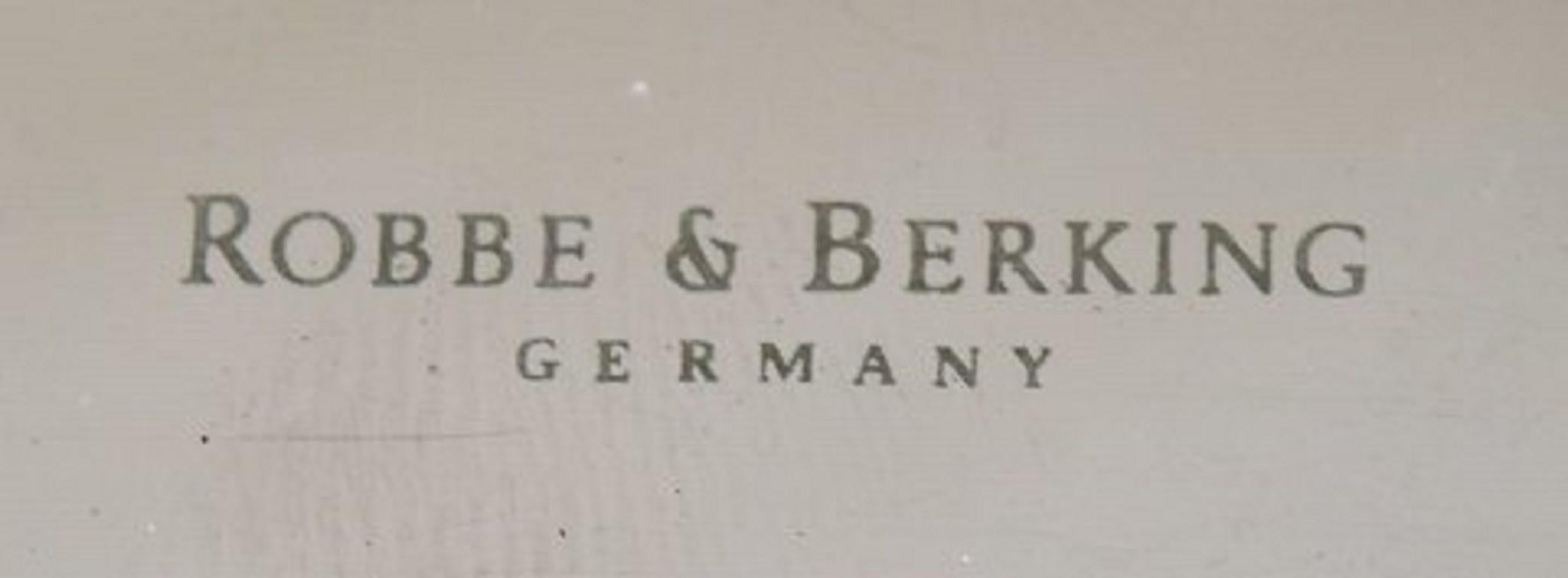 Robbe & Berking, Germany, Large Complete Old Danish Service for 18 People 4