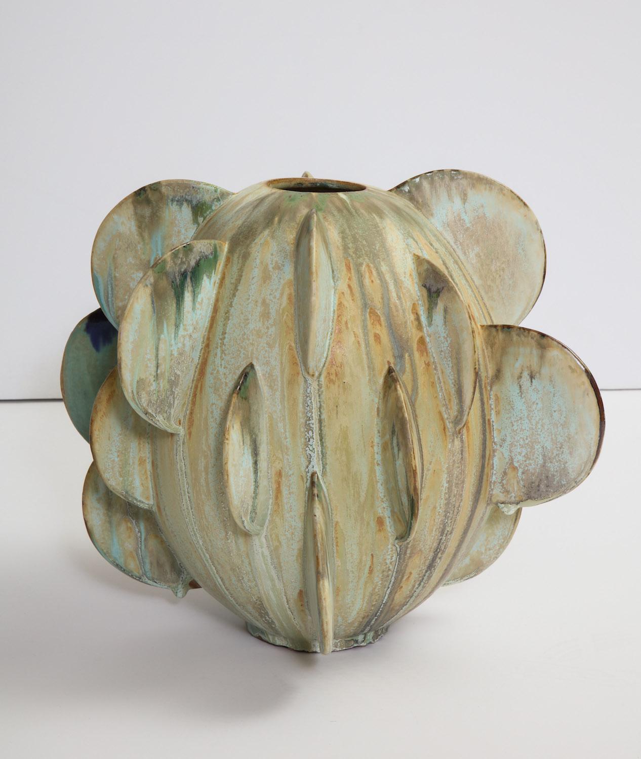 Mid-Century Modern Robbie Heidinger Untitled Orb Vase #1