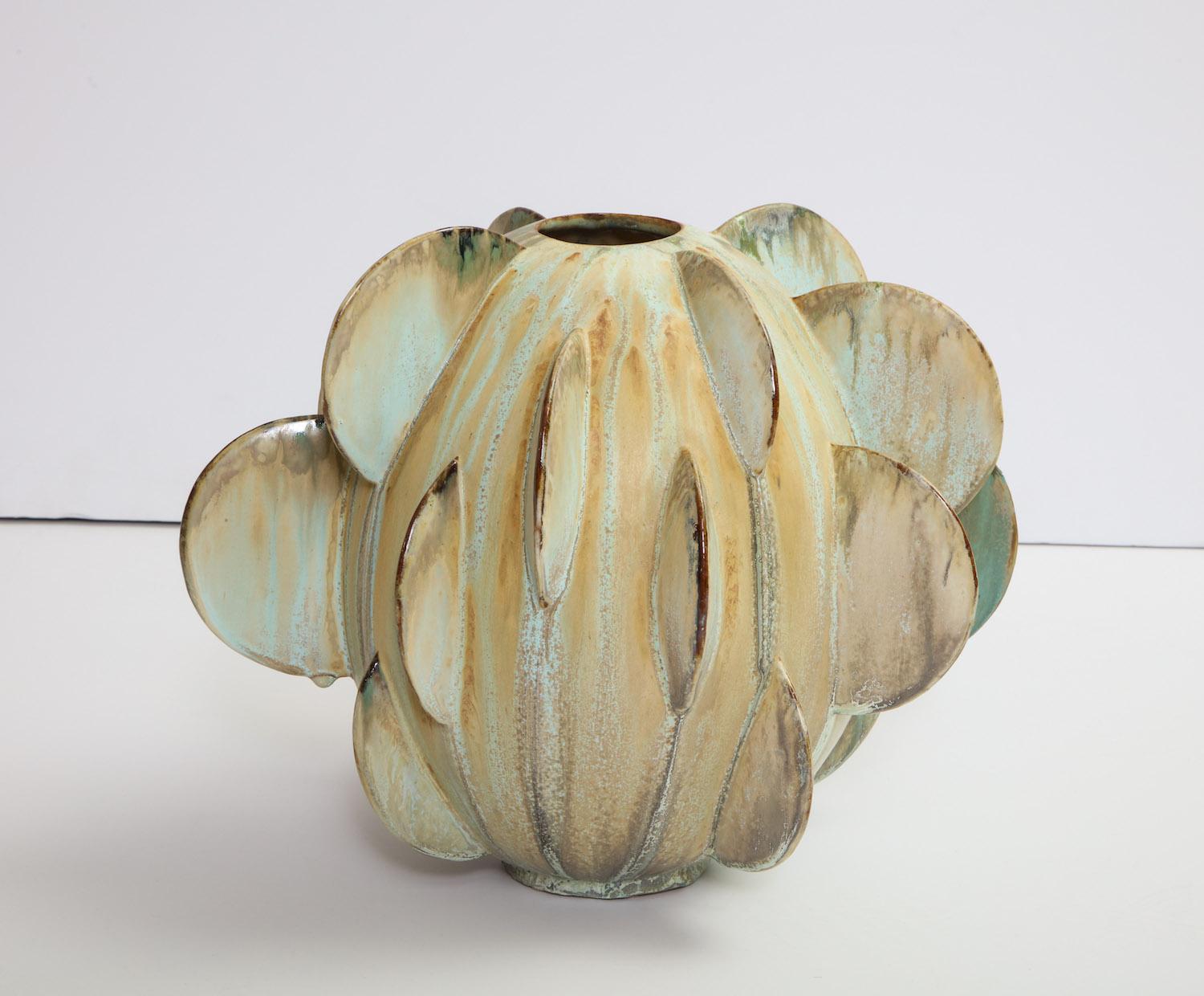 Stoneware Robbie Heidinger Untitled Orb Vase #1