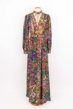 Robe en soie Léonard Automne 2021