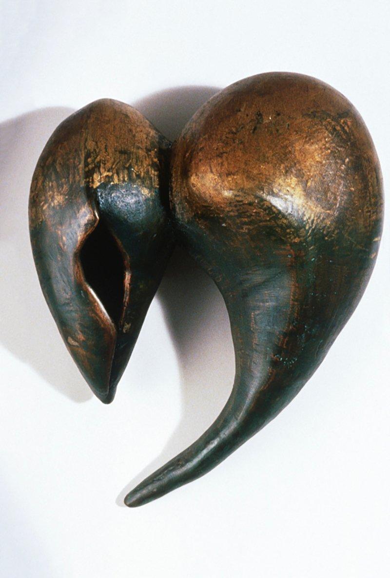 Lake Erie und andere Wassere 03 (Gold), Abstract Sculpture, von Roberley Bell