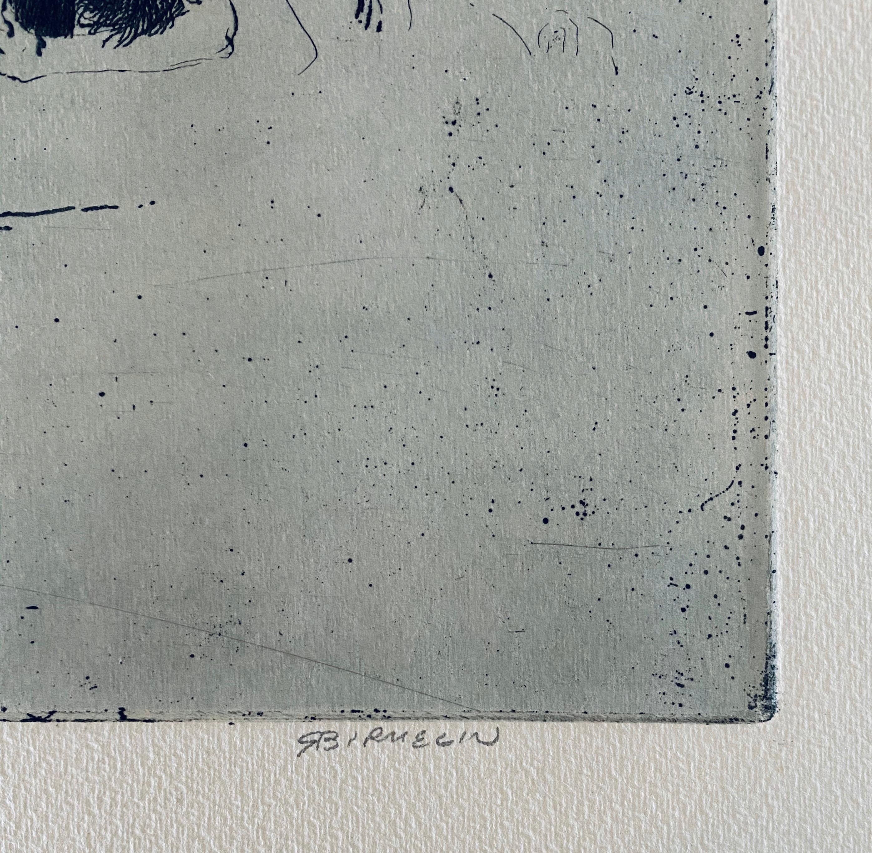 Born in Newark, New Jersey, Robert Birmelin became a professor of fine arts at Queens College in New York, and is known for paintings that magnify through texture the realism of nature. 
He earned his BA in 1956 and his MFA in 1960 from Yale School