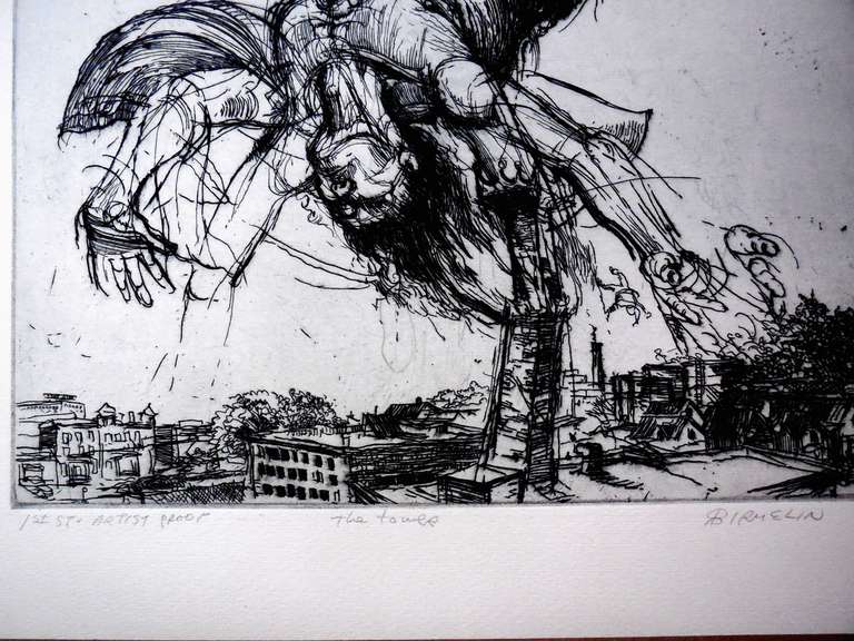 La Tour - Expressionniste Print par Robert A. Birmelin