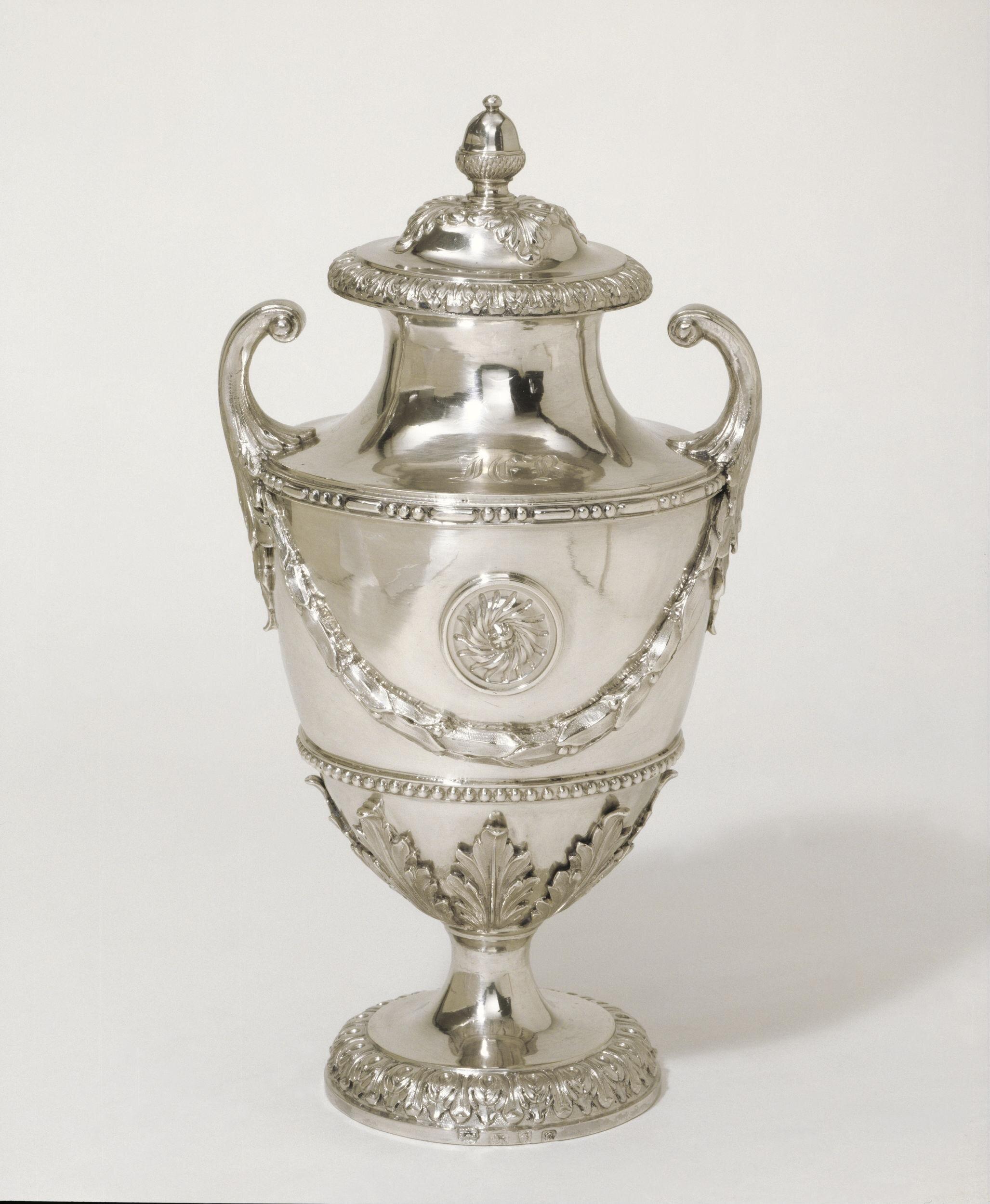 18th Century and Earlier Robert Adam George III Silver Gilt Vase by Daniel Smith and Robert Sharp London For Sale