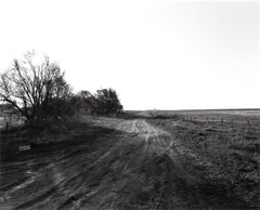 Edge of Briggsdale, Colorado, 'Missouri West' series, Black & White Landscape