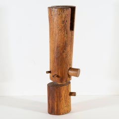 Divided Column Sculpture of Birch by Robert Adams, 1952