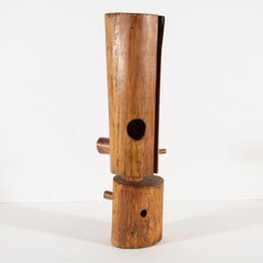 Vintage Divided Column Sculpture of Birch by Robert Adams, 1952
