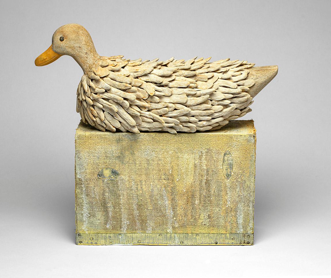 Robert Adams Still-Life Sculpture - Just Ducky