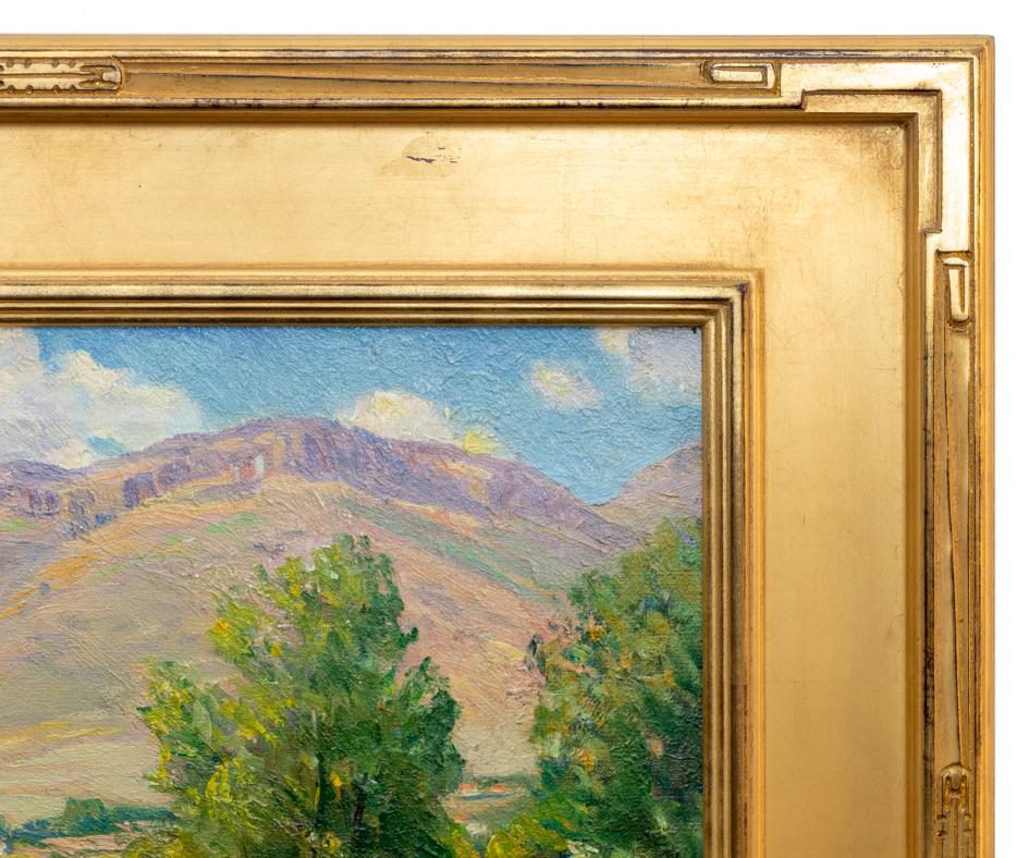 North Table Mountain (Paesaggio vicino a Golden, Colorado), Olio dei primi del Novecento - Painting Impressionismo americano di Robert Alexander Graham