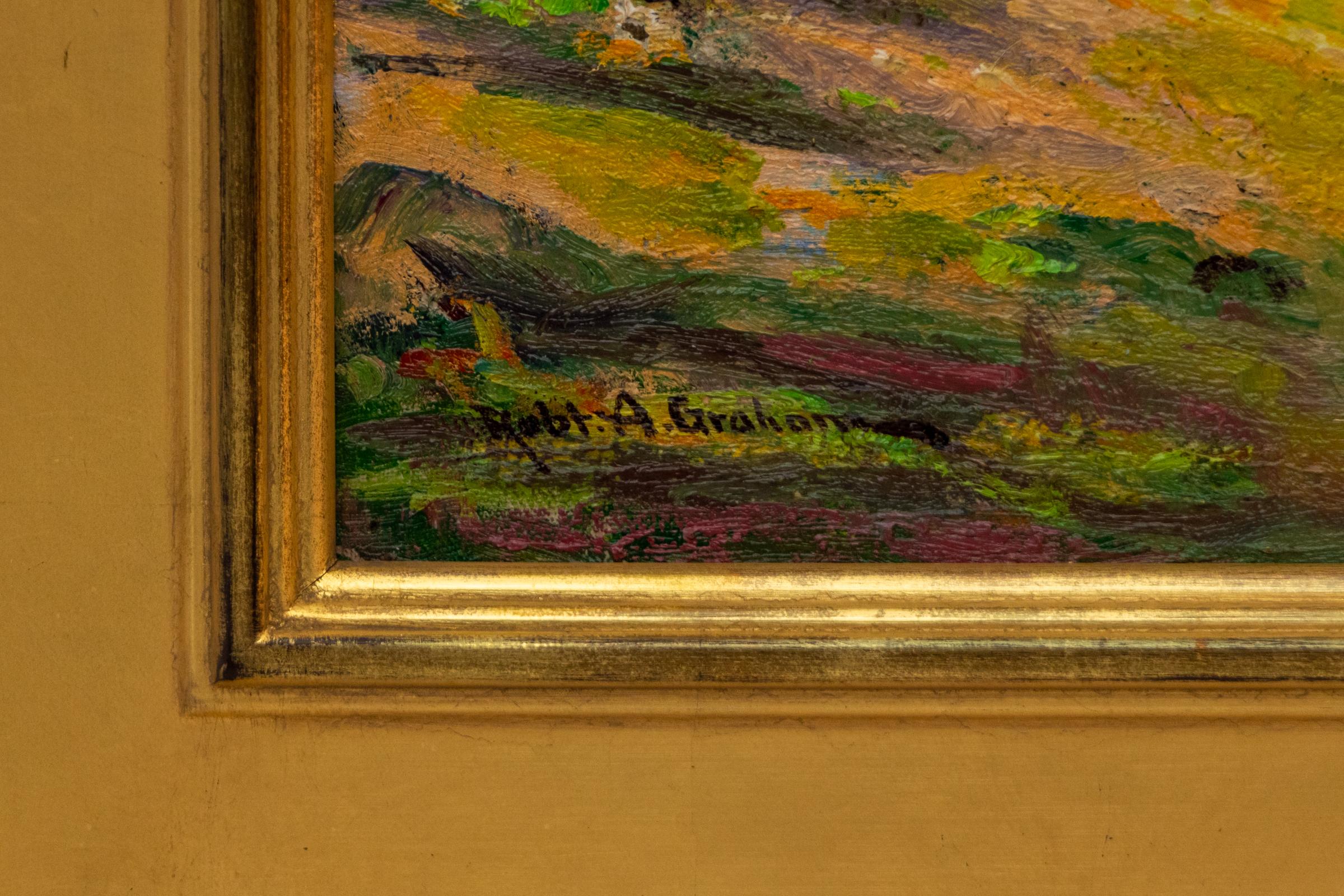 North Table Mountain (Paesaggio vicino a Golden, Colorado), Olio dei primi del Novecento in vendita 1