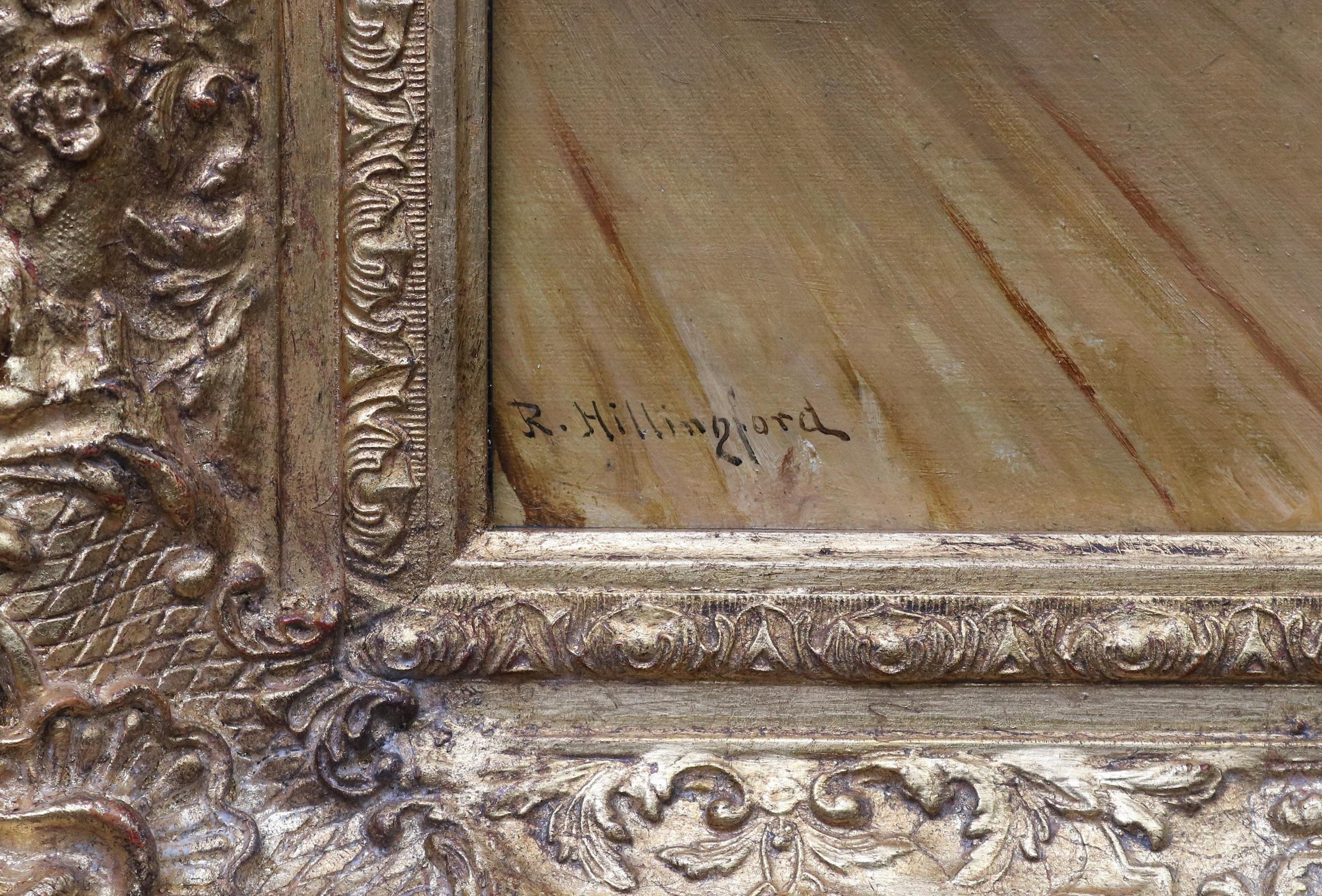 Re Luigi XVI e Marie Antoinette - Pittura ad olio del XIX secolo Rivoluzione francese 5