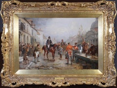 Wellington before Waterloo - 19th Century Oil Painting Duke Battle Napoleon War