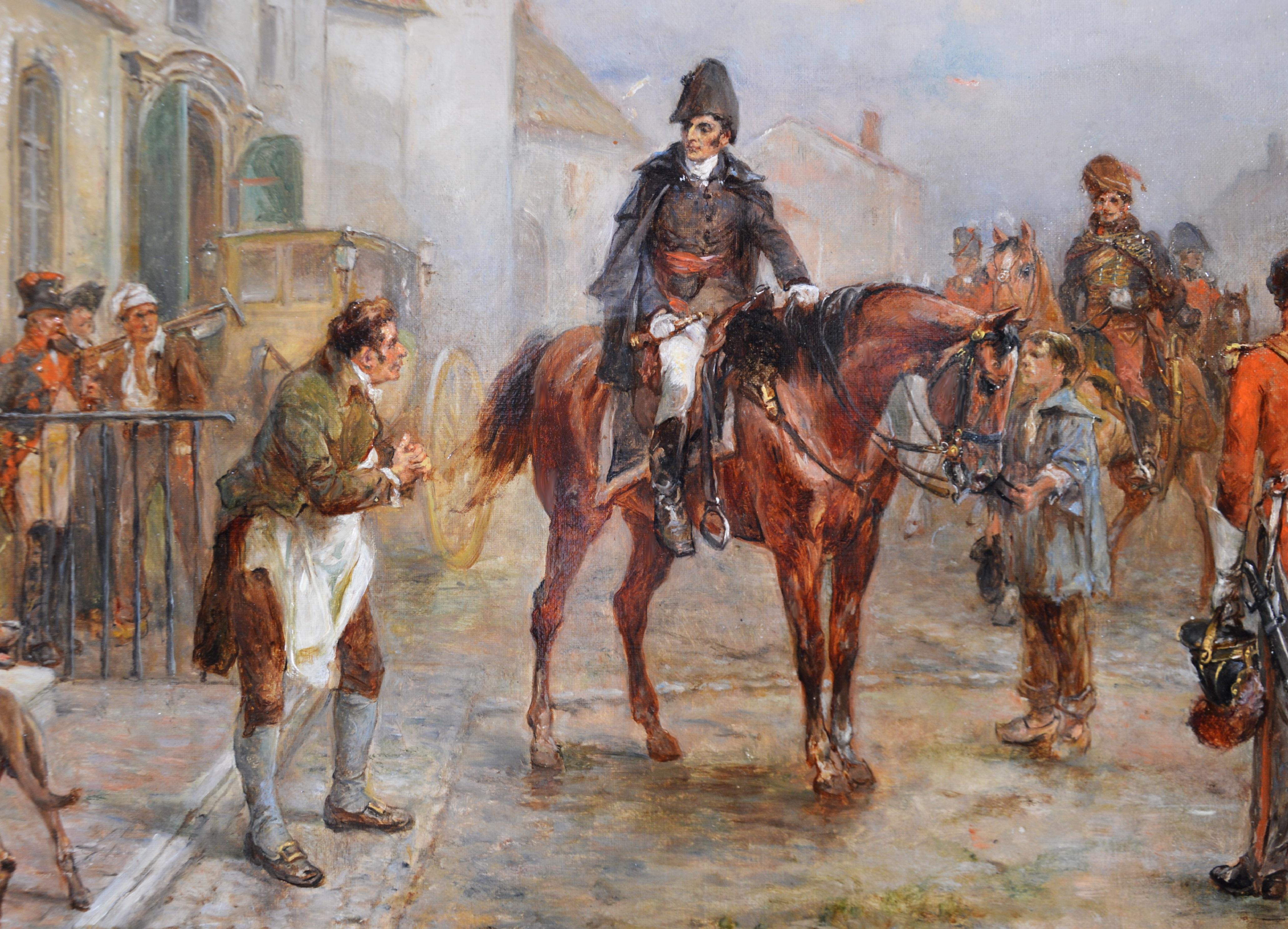 napoleon painting closely