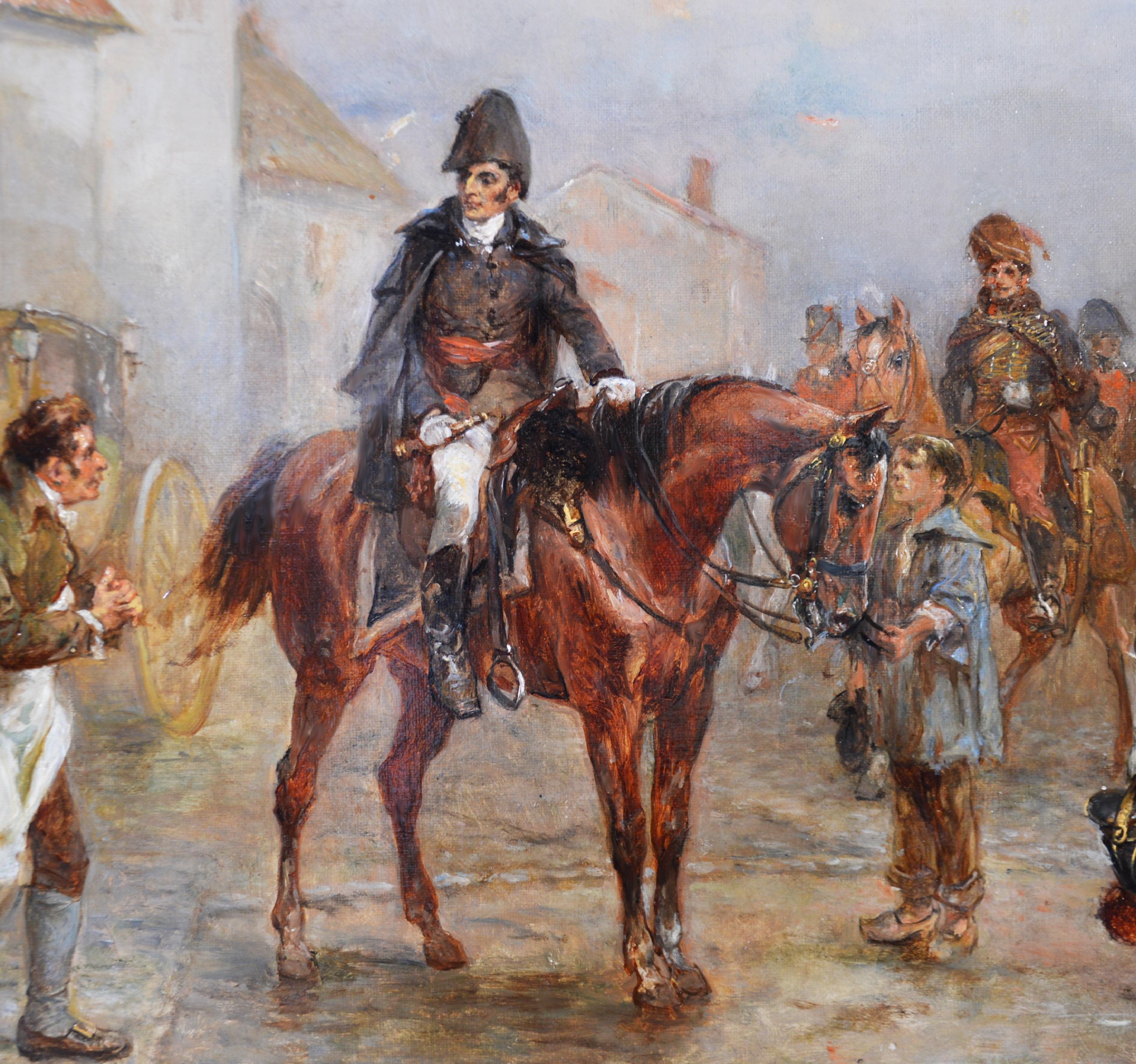 Wellington before Waterloo - 19th Century Oil Painting Duke Battle Napoleon War 1
