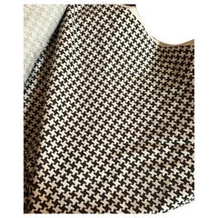 Robert Allen Wool Textile Fabric Hand Tailored Mink 225918, Houndstooth