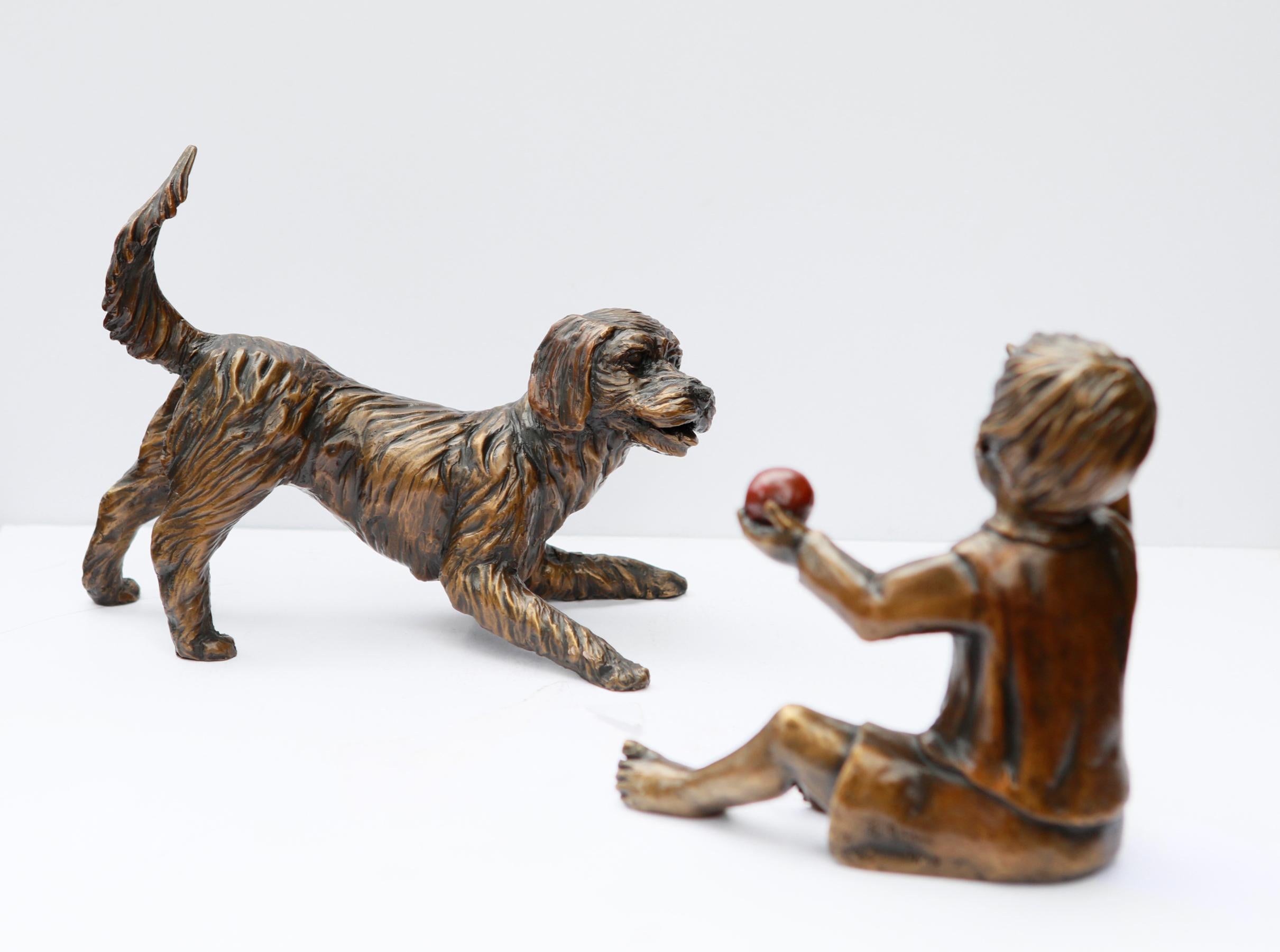 I migliori amici - Sculpture Realismo di Robert Allison