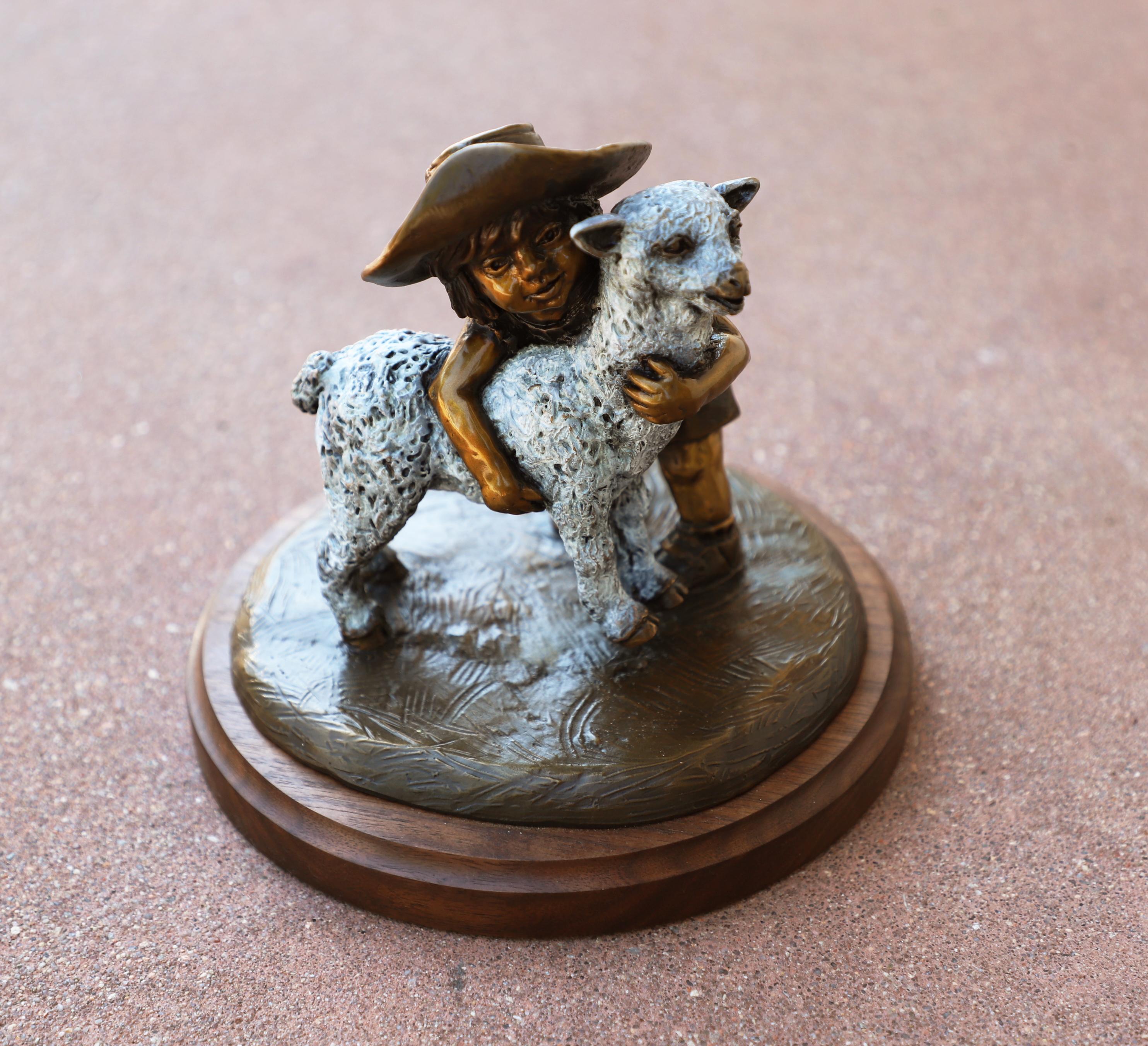 Ich liebe Ewe – Sculpture von Robert Allison