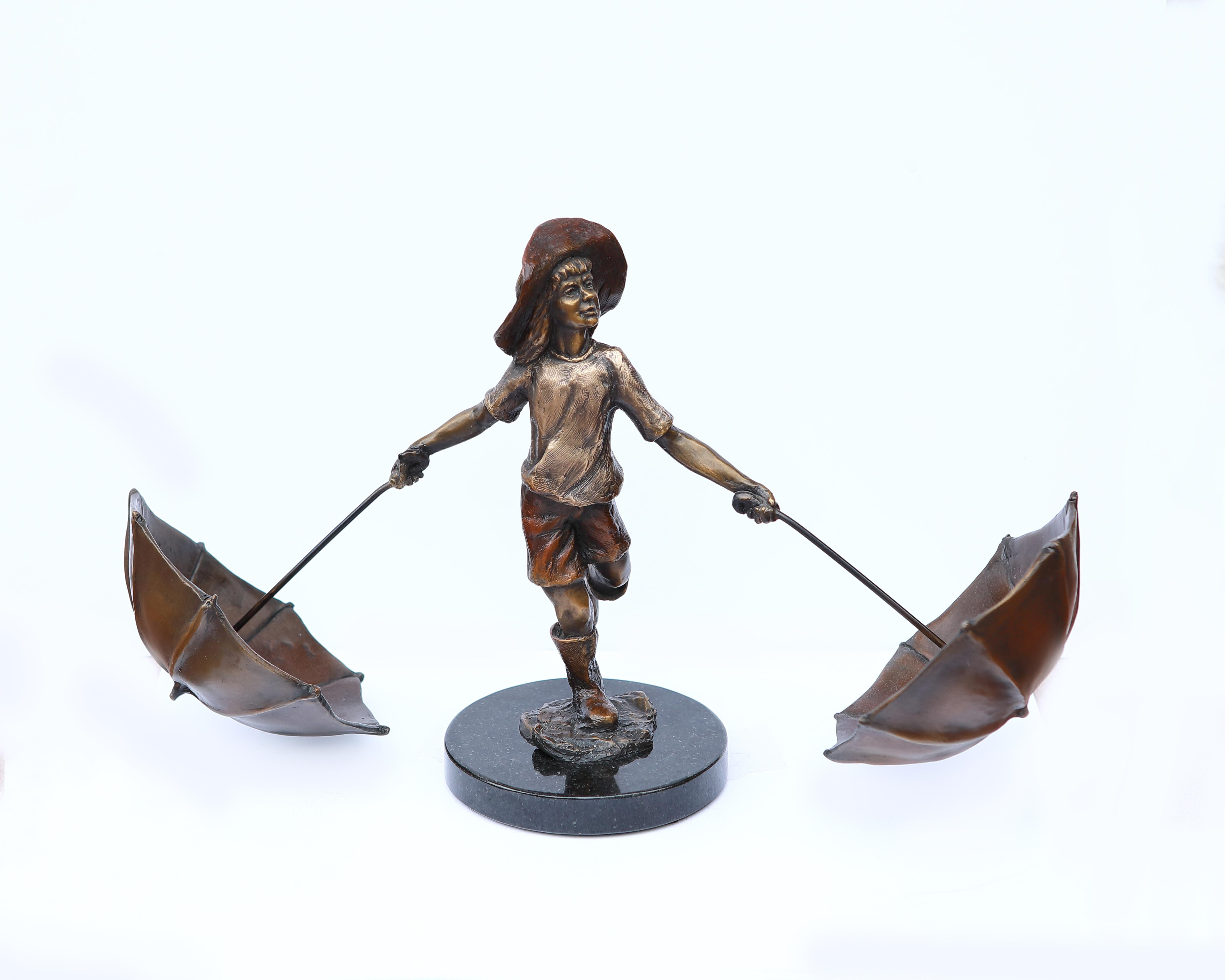 Spring Fun - Sculpture by Robert Allison