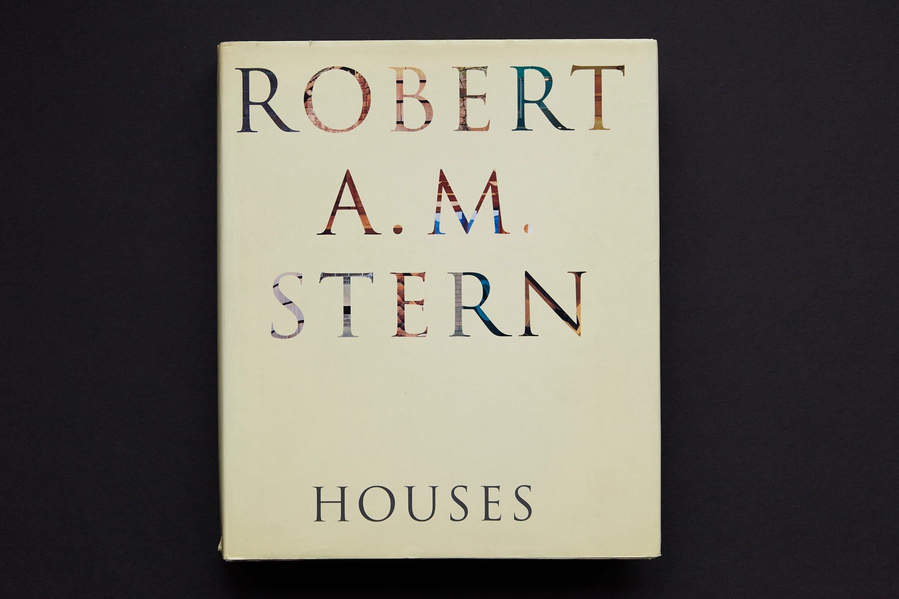 Robert A.M. Stern Houses by Robert A.M. Stern, signed by Stern underneath the half title.
Publisher - The Monacelli Press
Date published - 1997 - First Edition
Binding - Hardcover, 608 pages.
ISBN - 1-885254-68-7

Condition: The jacket has