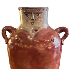 Pichet, Femme à la fleur