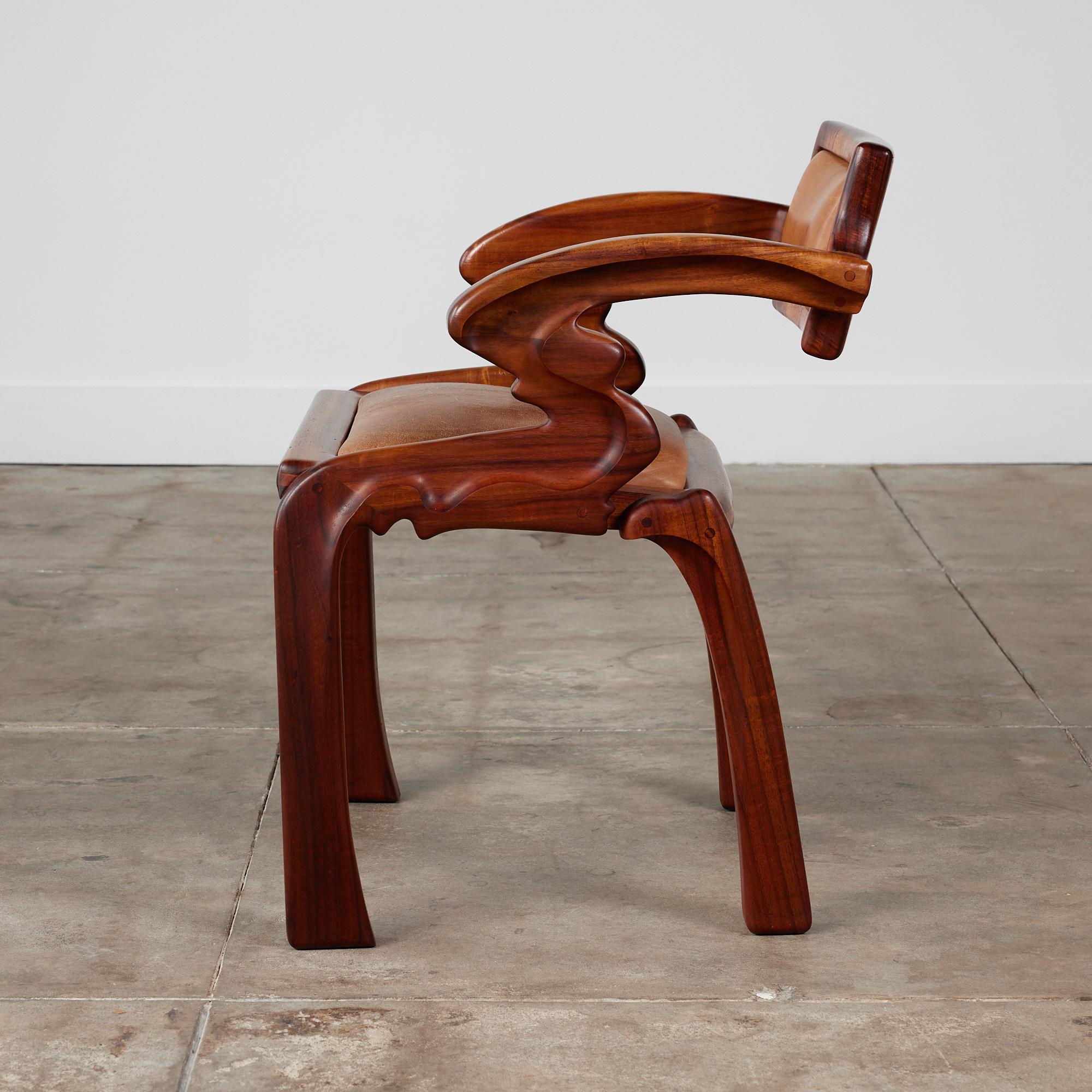 Robert and Joanne Herzog Studio Craft Armchair In Excellent Condition In Los Angeles, CA