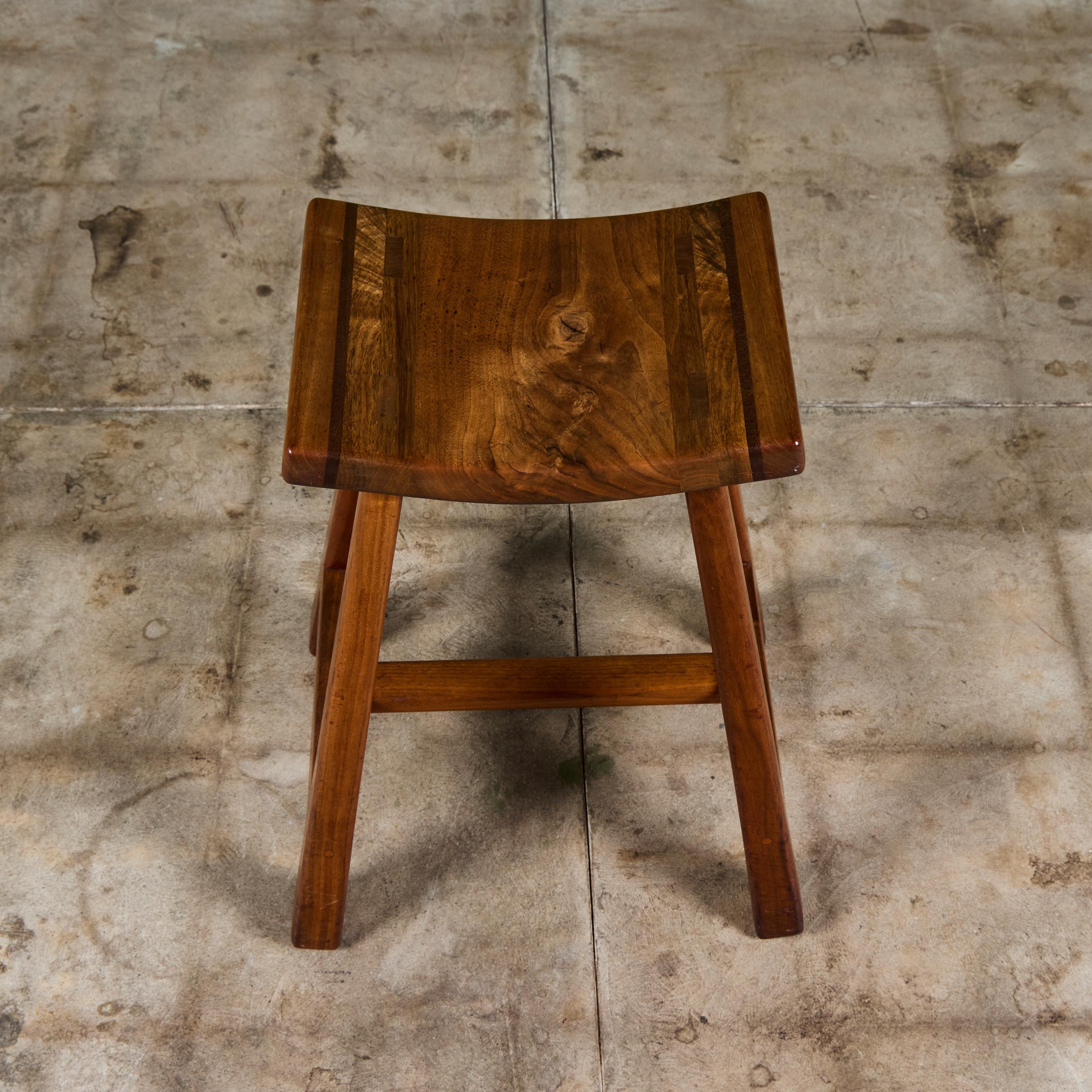 Robert and Joanne Herzog Studio Craft Guitar Stool For Sale 4