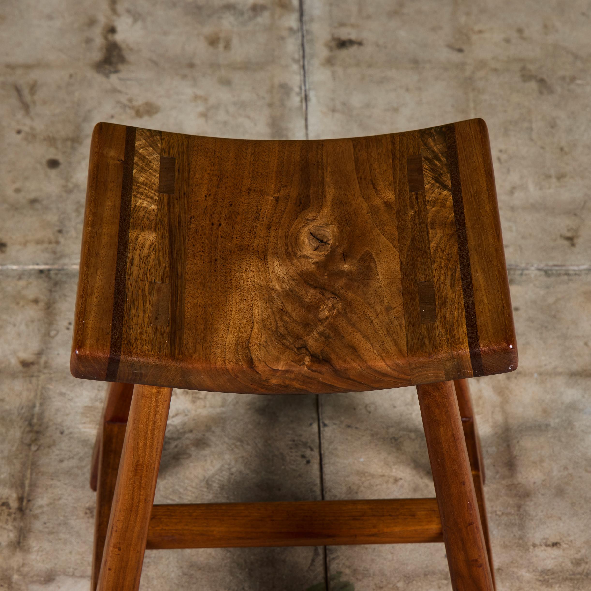 Robert and Joanne Herzog Studio Craft Guitar Stool For Sale 5