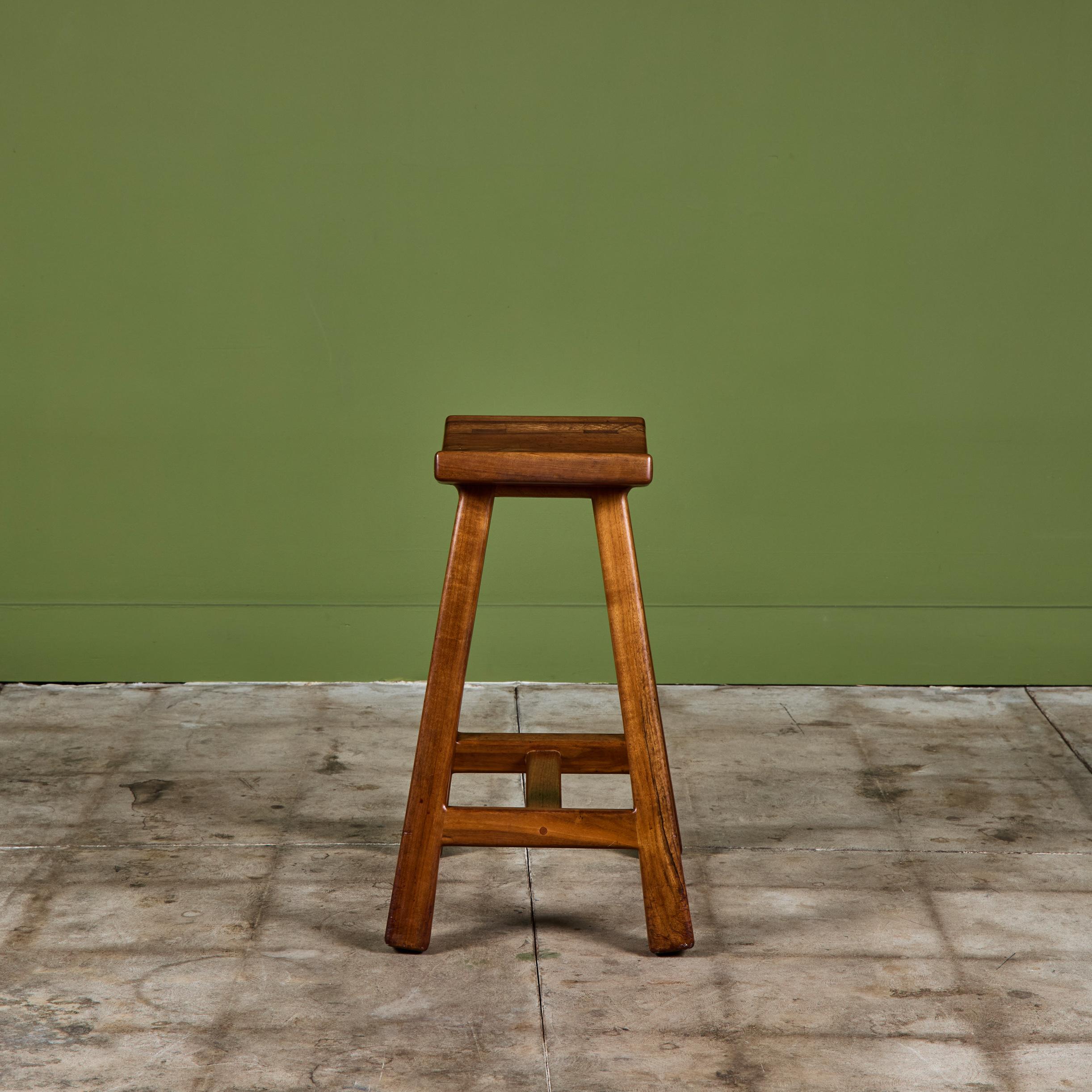 American Robert and Joanne Herzog Studio Craft Guitar Stool For Sale