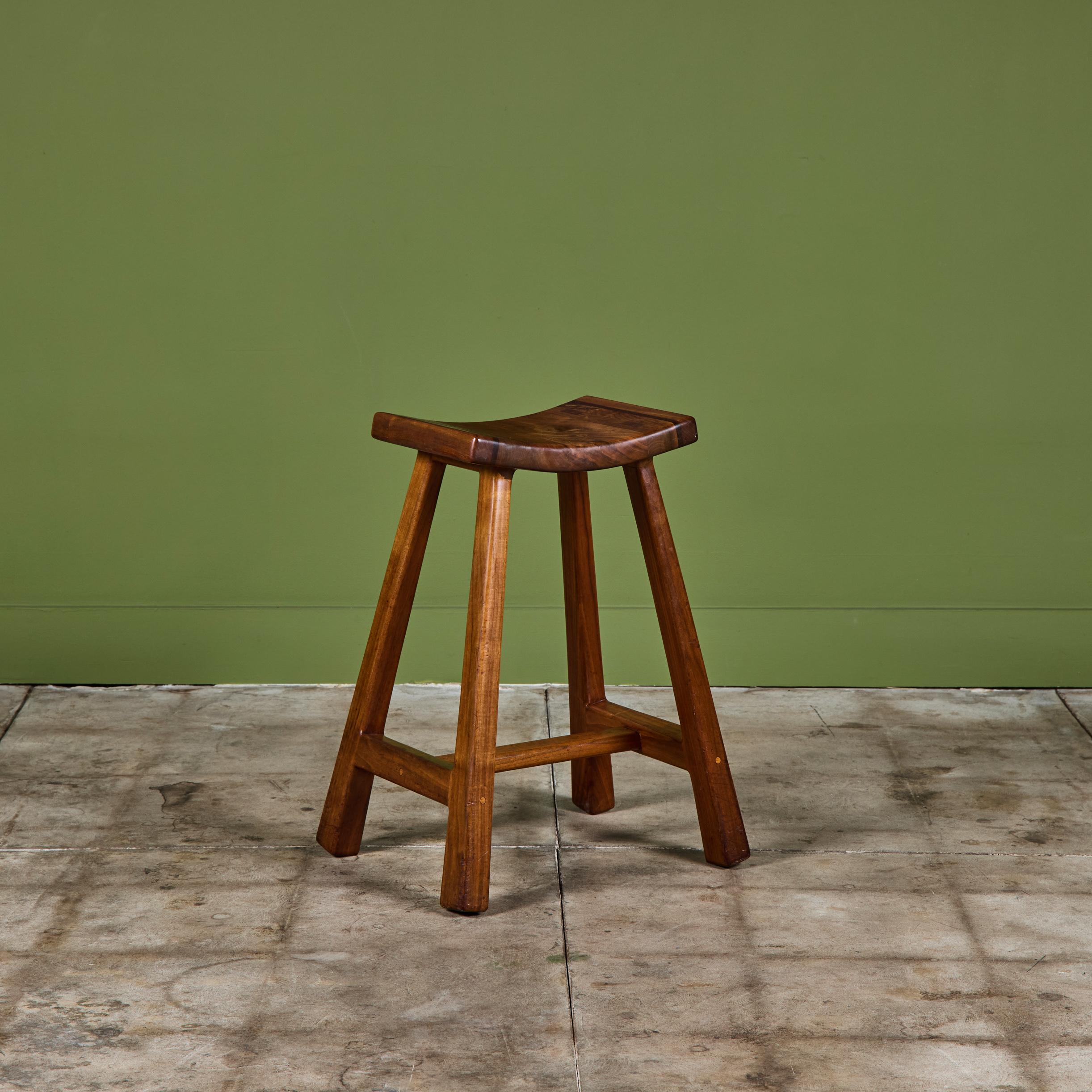 Robert and Joanne Herzog Studio Craft Guitar Stool For Sale 1
