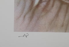 Doll, Surrealist Lithograph by Robert Anderson