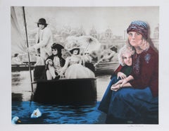 Feeding the Ducks, lithographie surréaliste de Robert Anderson