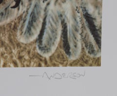 Hopelessly Watching, Surrealist Lithograph by Robert Anderson