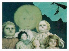 Observar y esperar, litografía artística estadounidense de Robert Anderson