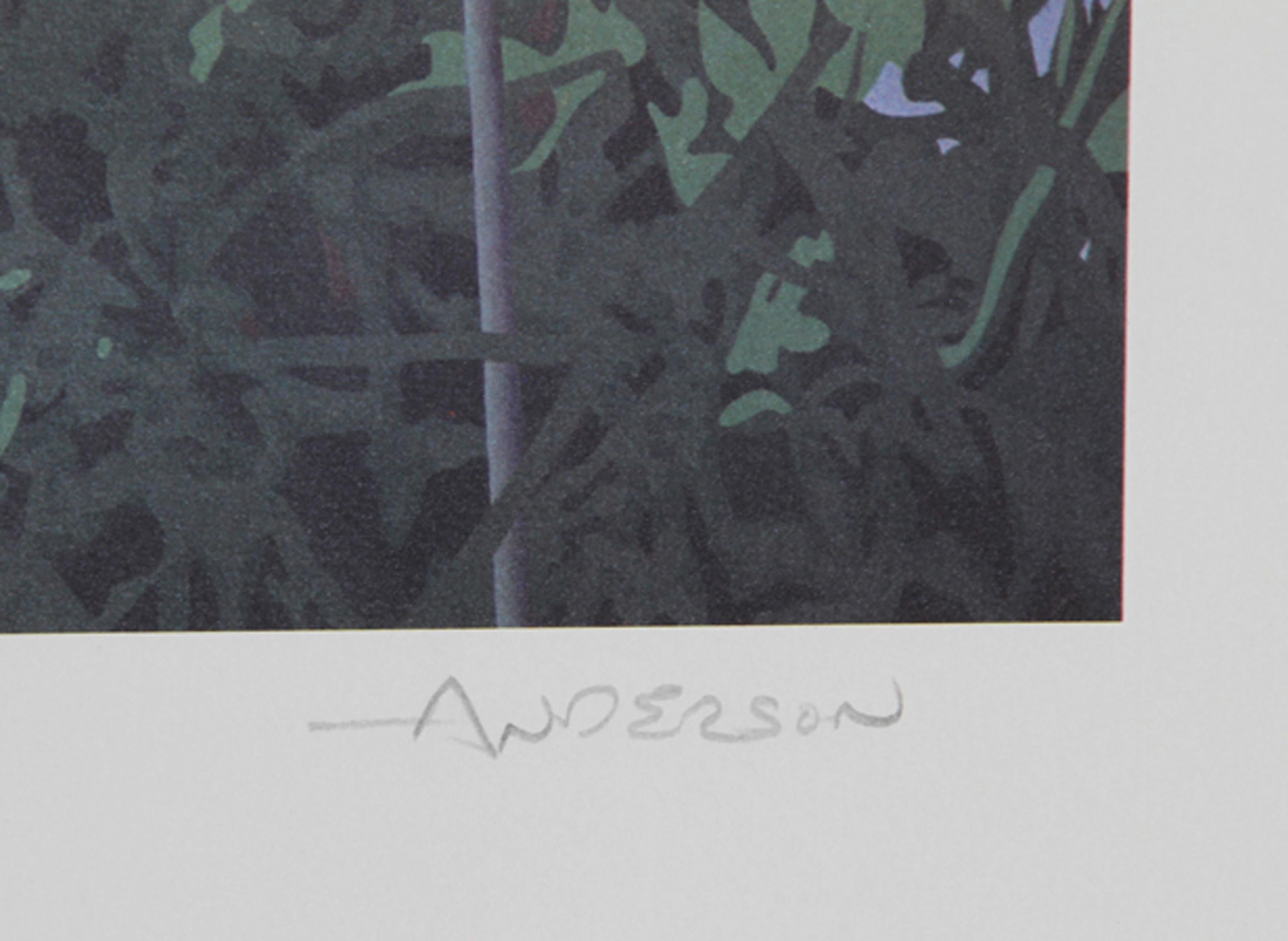 Wisteria, litografía de arte psicodélico de Robert Anderson en venta 1