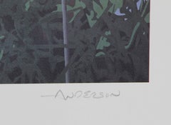 Wisteria, Psychedelic Art Lithograph by Robert Anderson