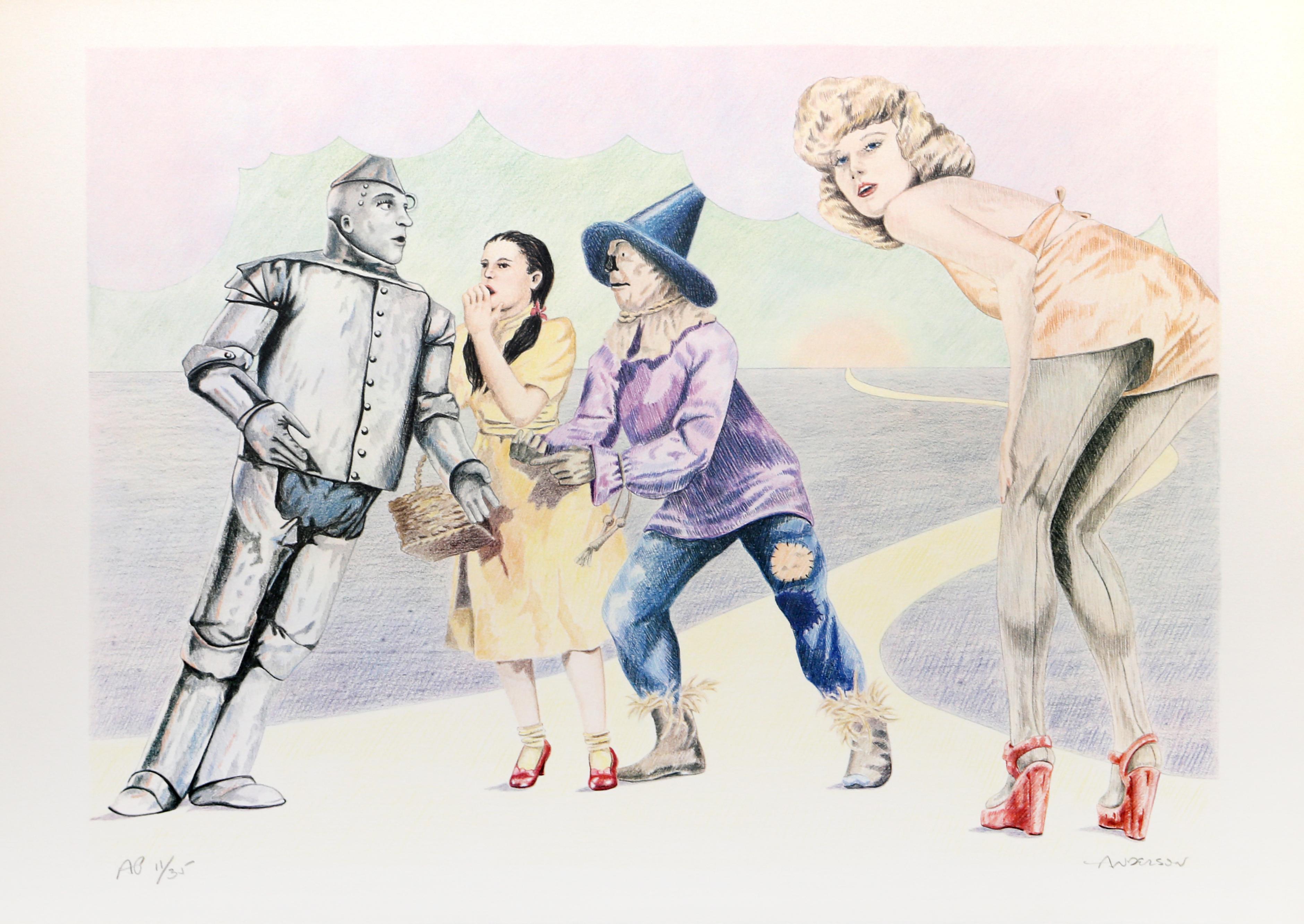 Robert Anderson Figurative Print - Wizard of Oz