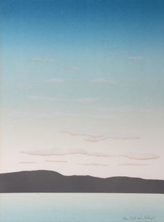 Sunrise, Signed Lithograph Landscape by Robert Andrew Parker